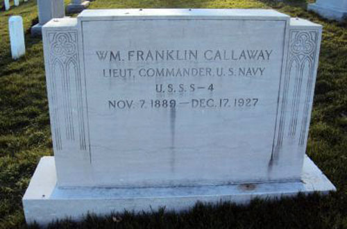 William Franklin Callaway marker