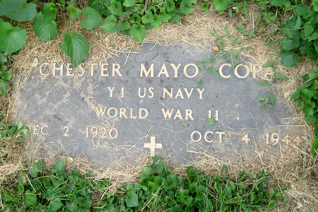 Chester Mayo Copas marker