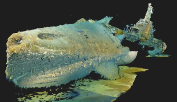Wreck of USS Grayback (SS-208)