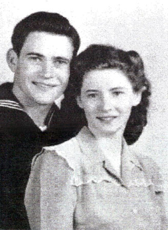 Raymond Lloyd Hughes and his wife, Glenna