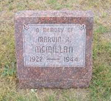 Marvin Ray McMillan marker