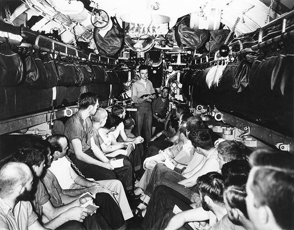 USS Bullhead Church Services