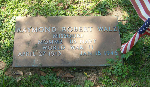 Raymond Robert Walz marker