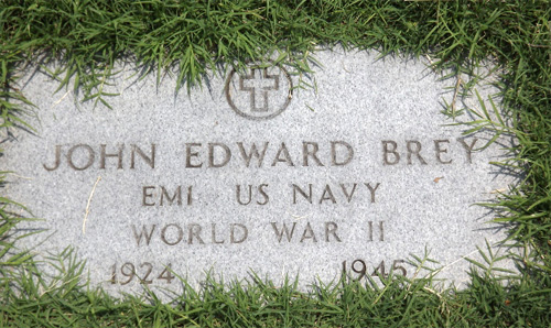 John Edward Brey marker