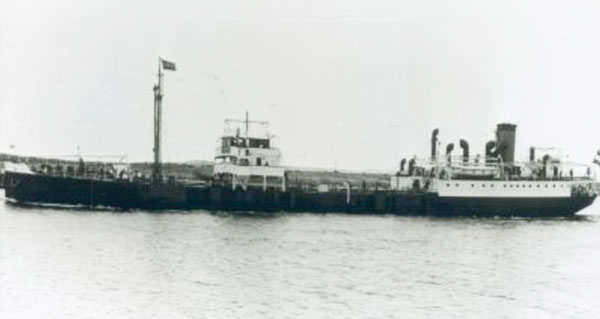 Anjo Maru as Dutch tanker Angelina