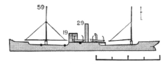 Hokusei Maru drawing