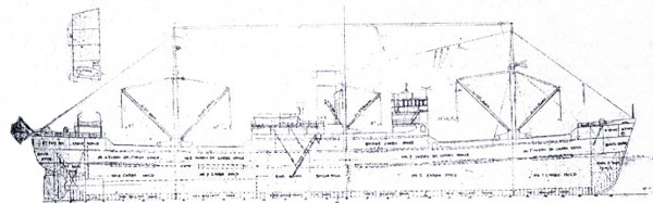 Drawing of Shoyu Maru