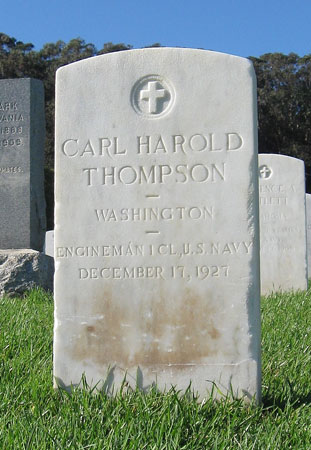 Carl Harold Thompson marker