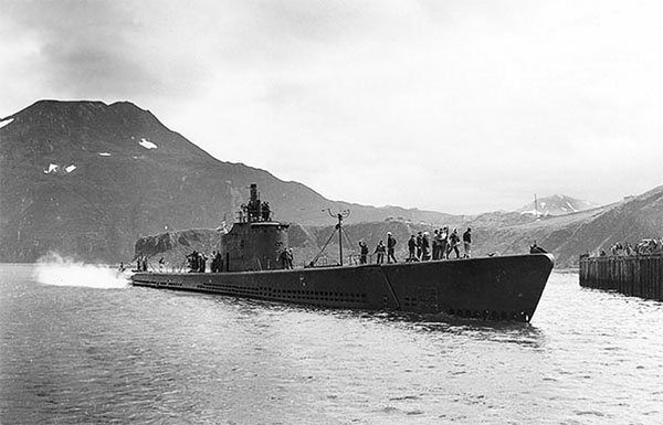 USS Triton at Dutch Harbor, Alaska