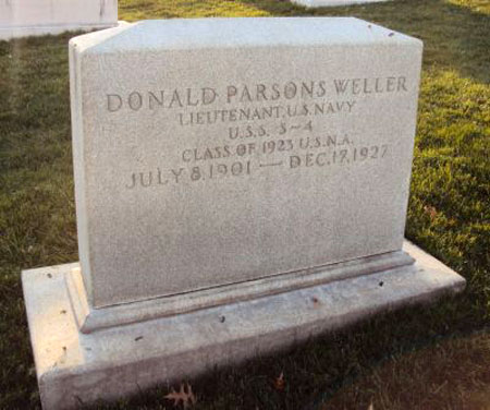 Donald Parsons Weller marker